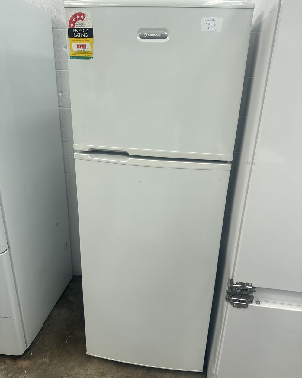 Simpson 303L Refrigerator Freezer – STM3000WA-R