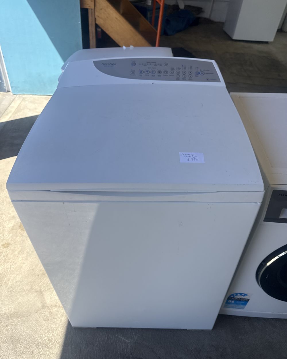 Fisher & Paykel 8kg Top Load Washing Machine (2 available)