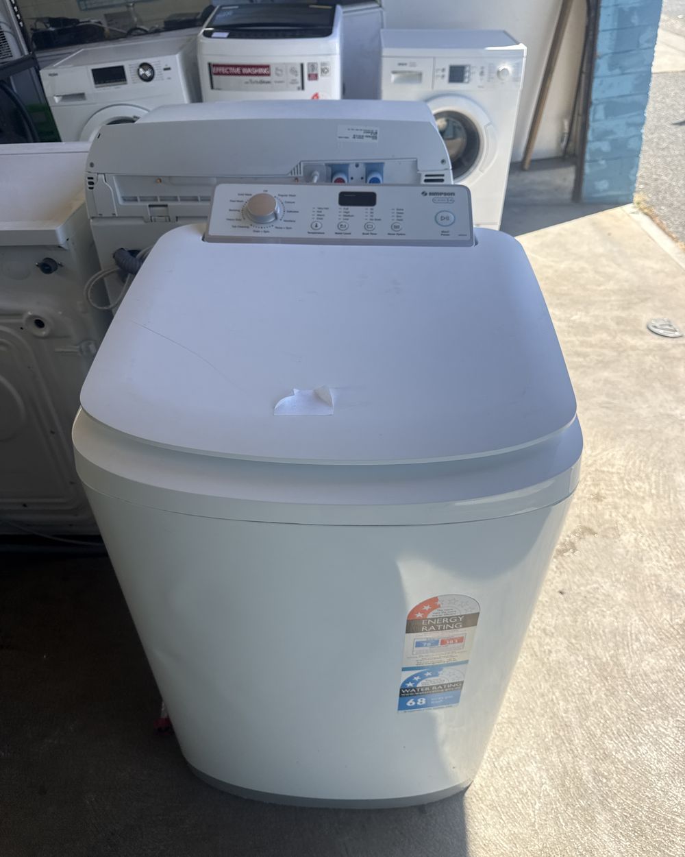 Simpson EziSet 5.5kg Top Load Washing Machine – SWT5541