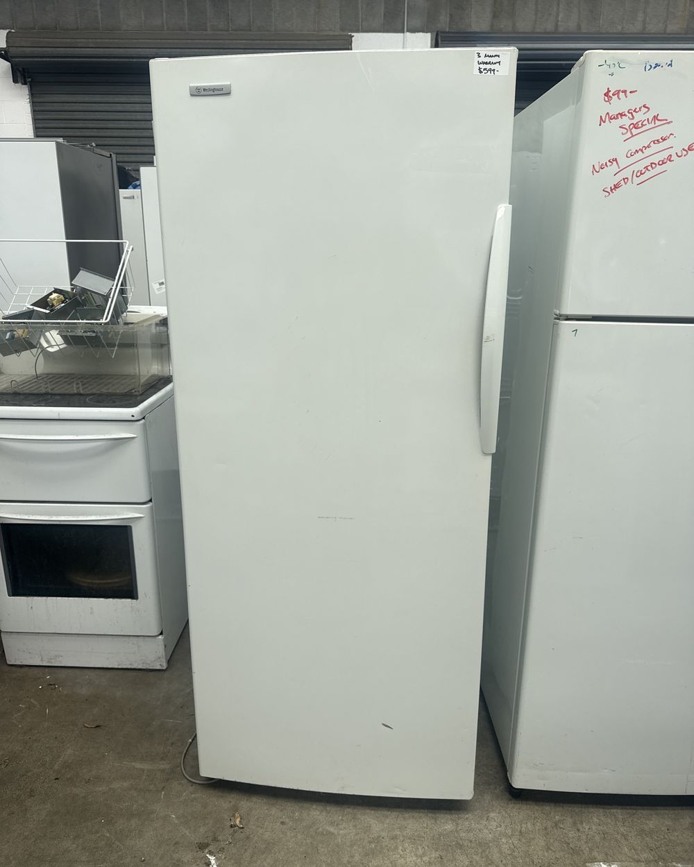 Westinghouse 360L Upright Freezer