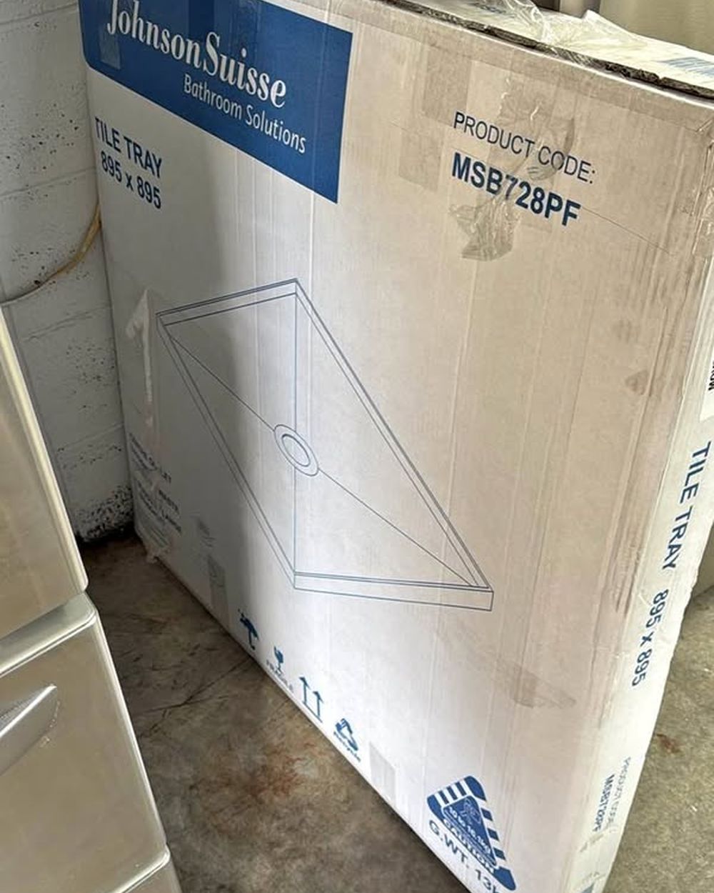 Johnson Suisse Tile Tray 895x895
