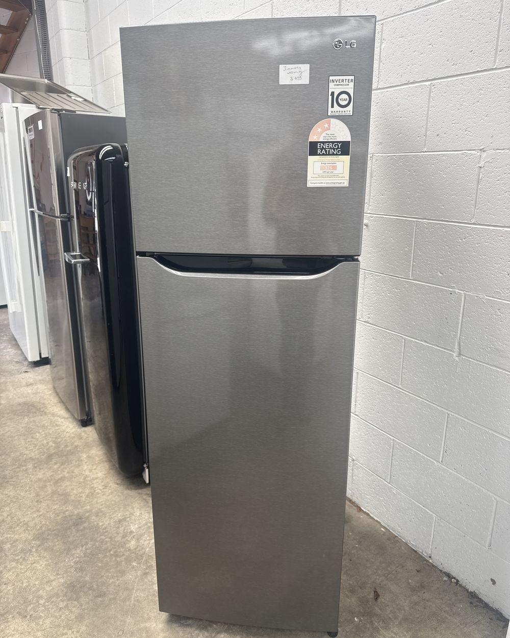 LG 279L Top Mount Fridge Freezer – GT-279BPL