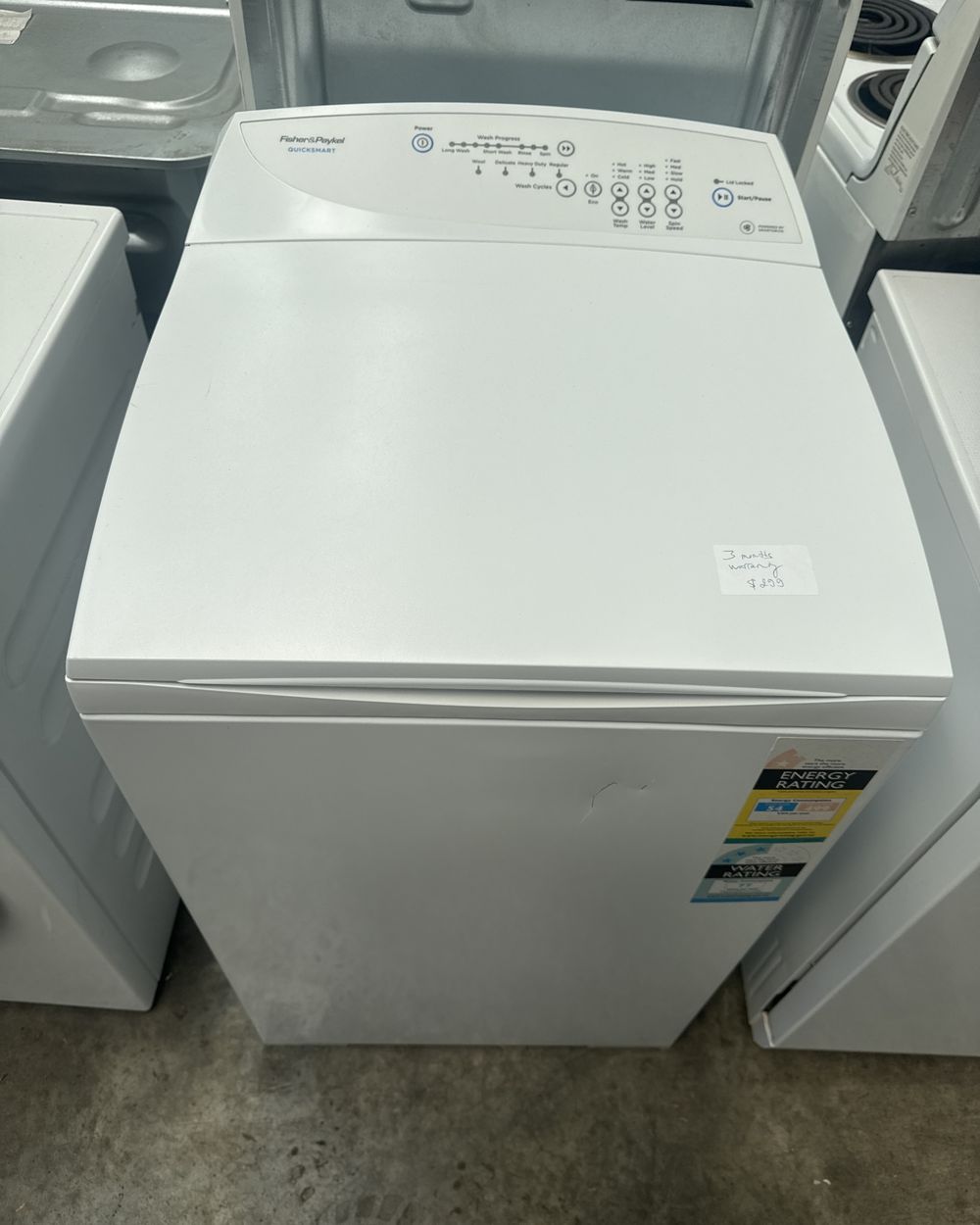 Fisher & Paykel 5.5kg Top Load Washing Machine – MW513