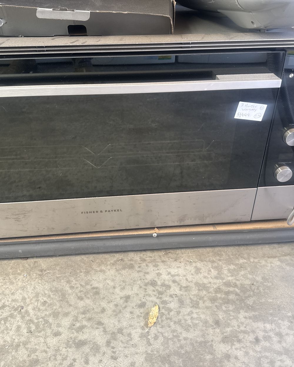 Fisher & Paykel 90cm Built-In Oven – current model